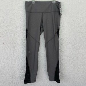 UNDER ARMOR COMPRESSION MASH ANKLE CROP LEGGINS size L